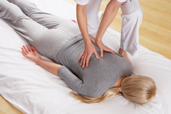 Shiatsu Anwendung